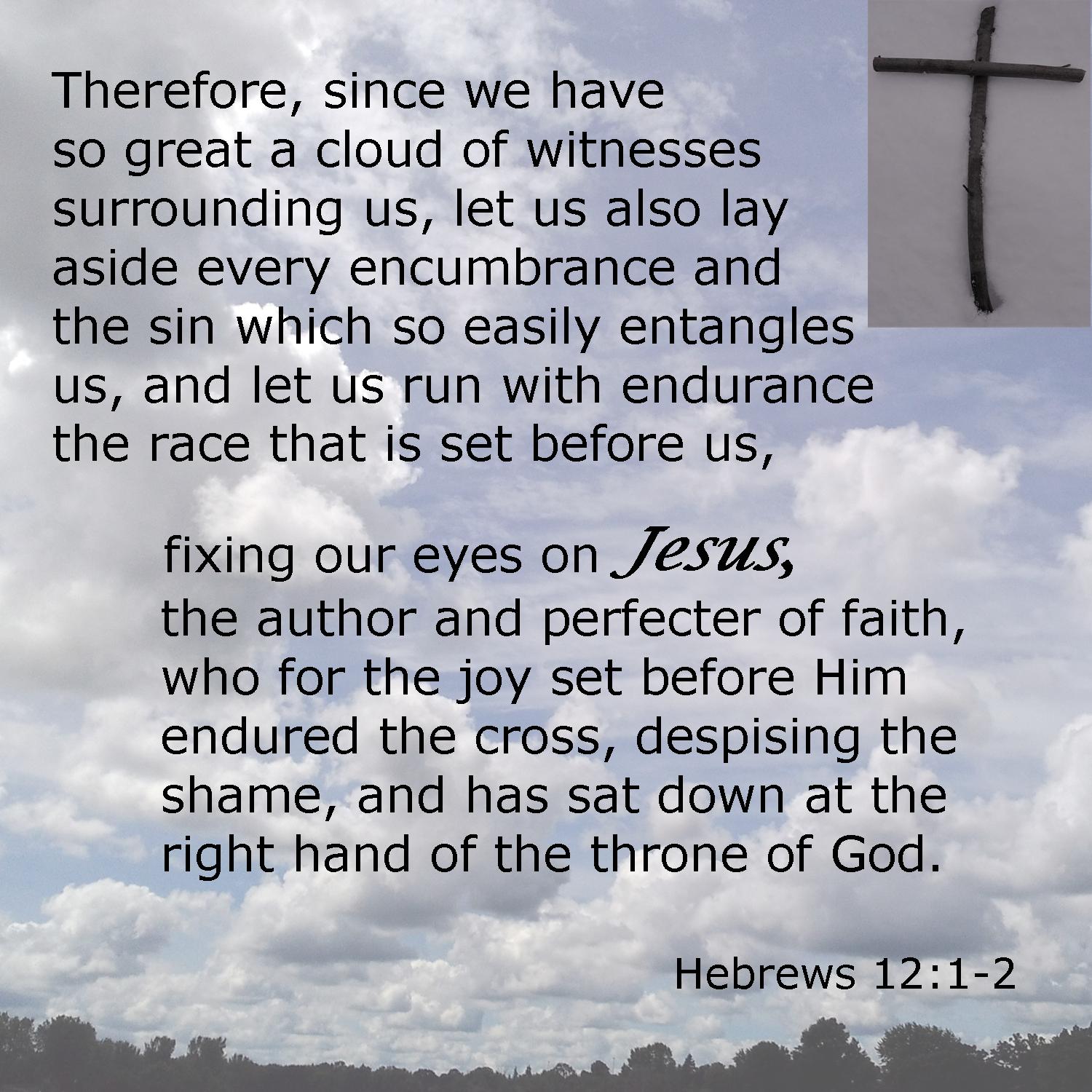Hebrews 12 1 2