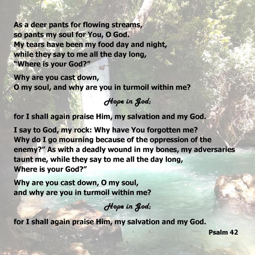 Psalm 42 partial